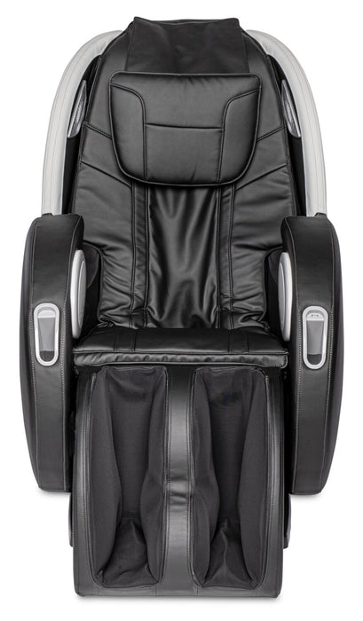 Fauteuil de massage Urban de Panasonic de 29,5 po en tissu d’apparence cuir avec Bluetooth et port USB - noir