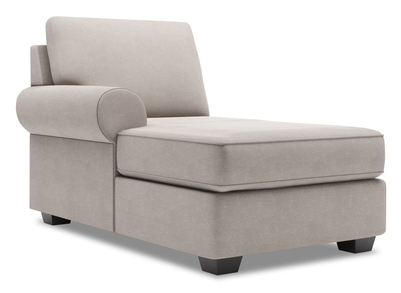 Fauteuil long de droite Roll de la collection Sofa Lab - Pax Slate