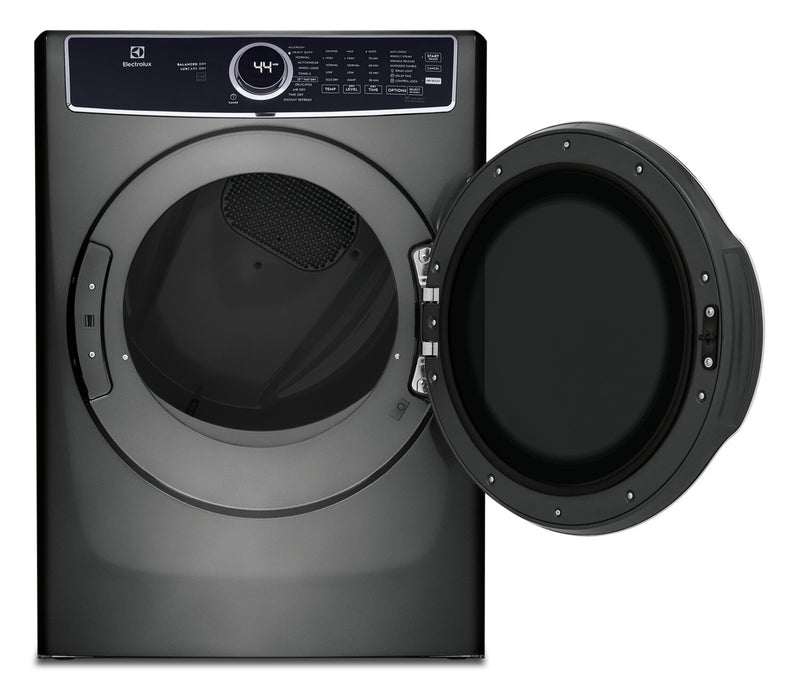 Sécheuse à gaz Electrolux de 8 pi³ avec vapeur - titane - superposable - ELFG7637AT