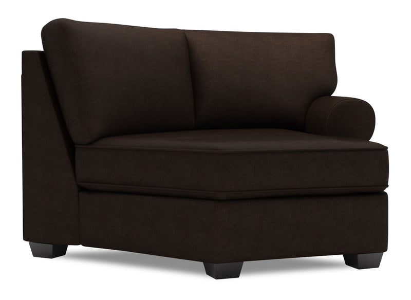 Fauteuil Cuddler de droite Roll de la collection Sofa Lab - Luxury Chocolate