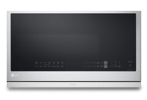 Four à micro-ondes à hotte intégrée intelligent LG de 2,1 pi³ avec ExtendaVentMC - MVEL2137F