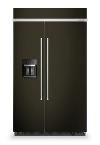  Réfrigérateur encastré KitchenAid de 29,4 pi³ à compartiments juxtaposés - KBSD708MBS 