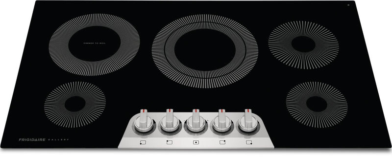 Surface de cuisson électrique Frigidaire Gallery de 36 po à 5 éléments - acier inoxydable - GCCE3670AS