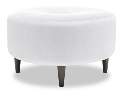Sofa Lab The Curve Ottoman - Pax Ice 
