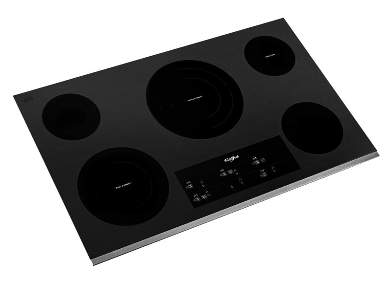 Surface de cuisson électrique Whirlpool de 30 po à 5 éléments - acier inoxydable - WCE97US0KS