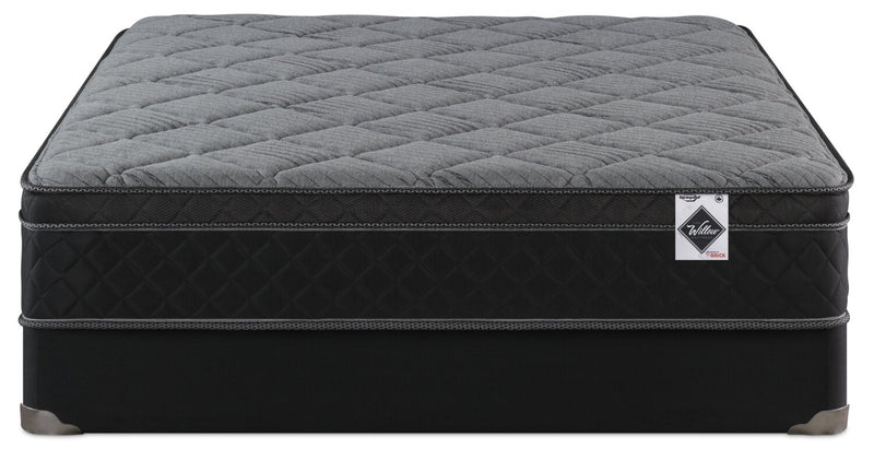 Ensemble matelas à Euro-plateau dans une boîte Aspen de Springwall pour lit simple