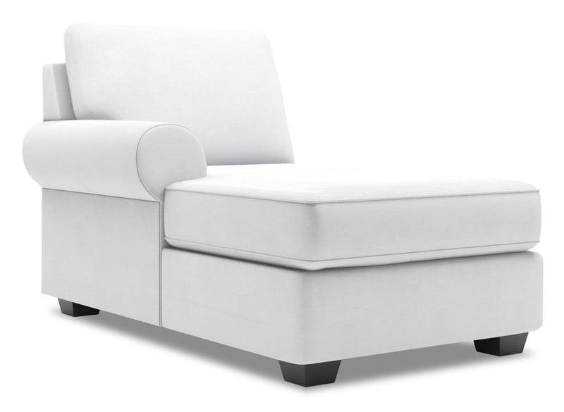 Fauteuil long de droite Roll de la collection Sofa Lab - Pax Ice