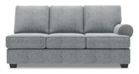  Sofa de droite Roll de la collection Sofa Lab - Luna Pewter 
