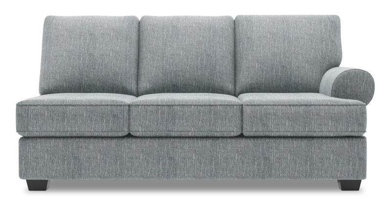 Sofa de droite Roll de la collection Sofa Lab - Luna Pewter