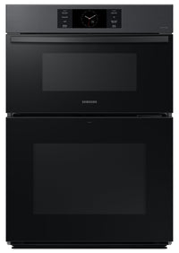  Four à micro-ondes combiné avec four mural électrique Samsung de 7 pi³ et de 30 po…