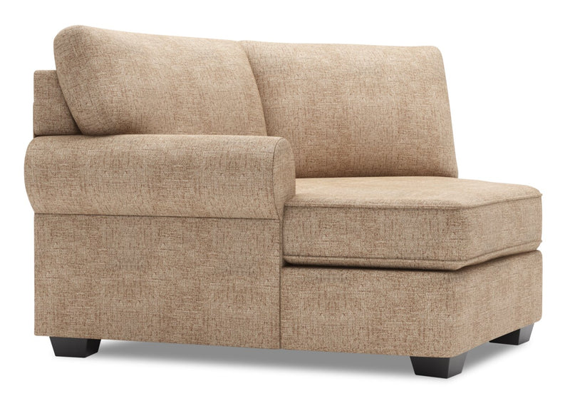 Fauteuil Cuddler de gauche Roll de la collection Sofa Lab - Luxury Taupe