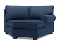  Fauteuil Cuddler de droite Roll de la collection Sofa Lab - Pax Navy 