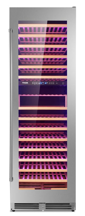 Réfrigérateur Thor de 16,1 pi³ et de 24 po à 1 porte - acier inoxydable - TWC2403DI