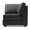 Fauteuil carré en coin Roll de la collection Sofa Lab - Luxury Charcoal
