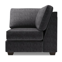  Fauteuil carré en coin Roll de la collection Sofa Lab - Luxury Charcoal 