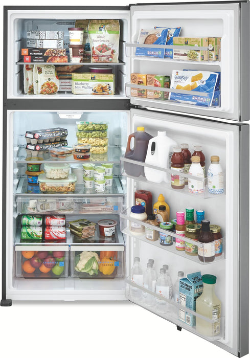 Réfrigérateur Frigidaire Gallery de 20 pi³ et de 30 po à congélateur supérieur - acier inoxydable Smudge-ProofMD - FGHT2055VF