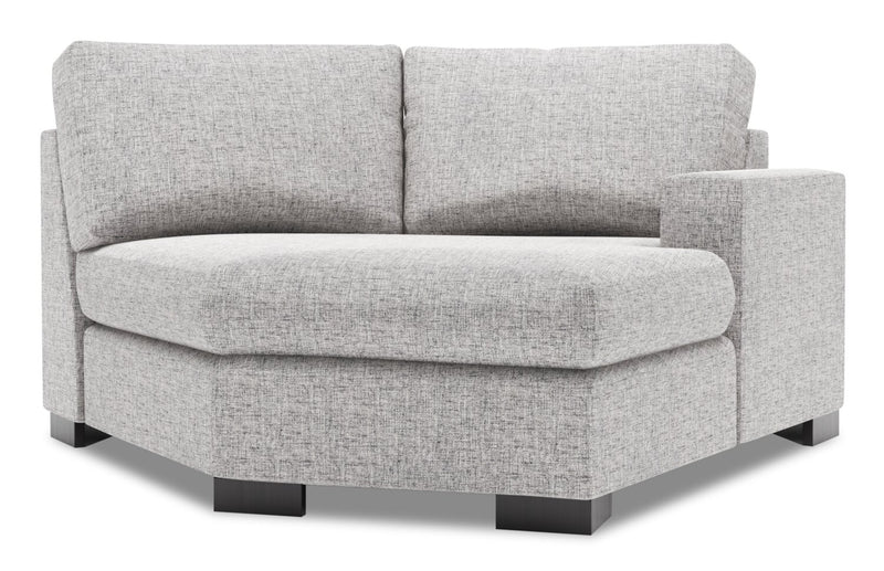 Fauteuil Cuddler de droite Track de la collection Sofa Lab - Luna Domino