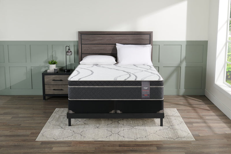Ensemble matelas à Euro-plateau divisé Radiant de Springwall pour grand lit