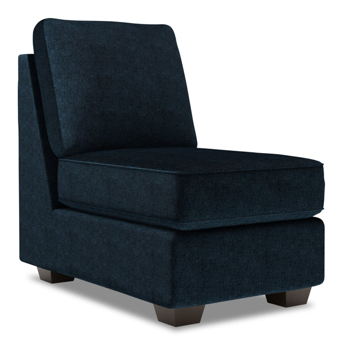Fauteuil sans accoudoirs Roll de la collection Sofa Lab - Luxury Indigo