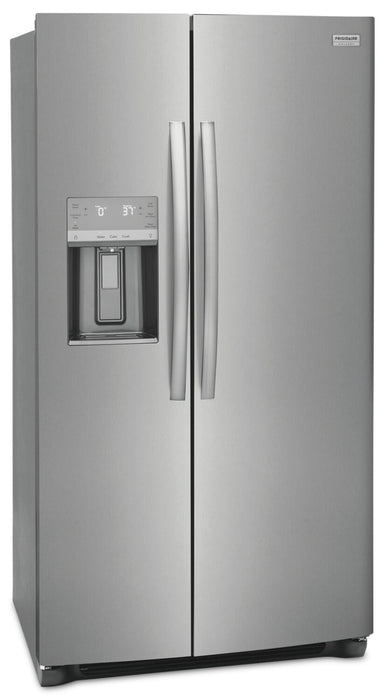Réfrigérateur Frigidaire Gallery de 25,6 pi³ et de 36,1 po de profondeur standard à compartiments juxtaposés - acier inoxydable Smudge-ProofMD - GRSS2652AF