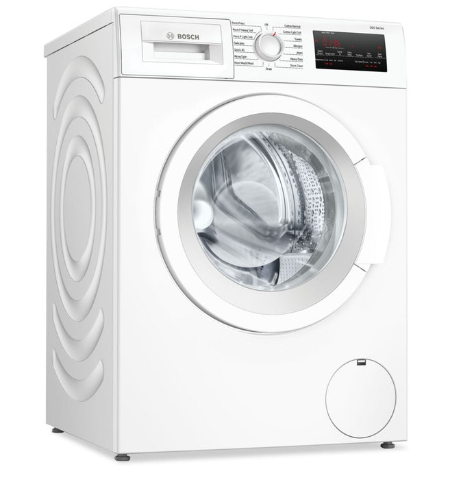 Laveuse compacte Bosch de série 300 à chargement frontal de 2,2 pi³ et de 24 po - WGA12400UC