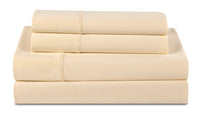 Ensemble de draps Dri-TecMD BEDGEARMD 4 pièces pour grand lit - champagne