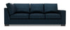 Sofa de droite pour rallonge Track de la collection Sofa Lab - Luxury Indigo