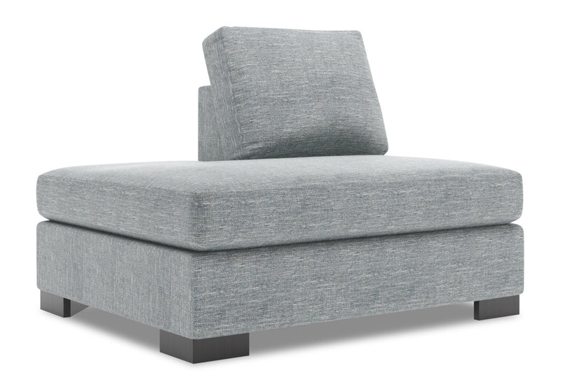 Rallonge pour fauteuil long de gauche Track de la collection Sofa Lab - Luna Pewter