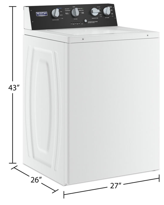 Laveuse Maytag résidentielle à chargement par le haut de 4 pi3 de qualité commerciale - MVWP586GW 