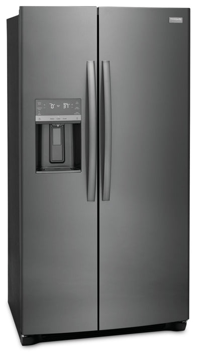 Réfrigérateur Frigidaire Gallery de 22,3 pi³ et de 36,1 po de profondeur comptoir à compartiments juxtaposés - acier inoxydable noir Smudge-ProofMD - GRSC2352AD