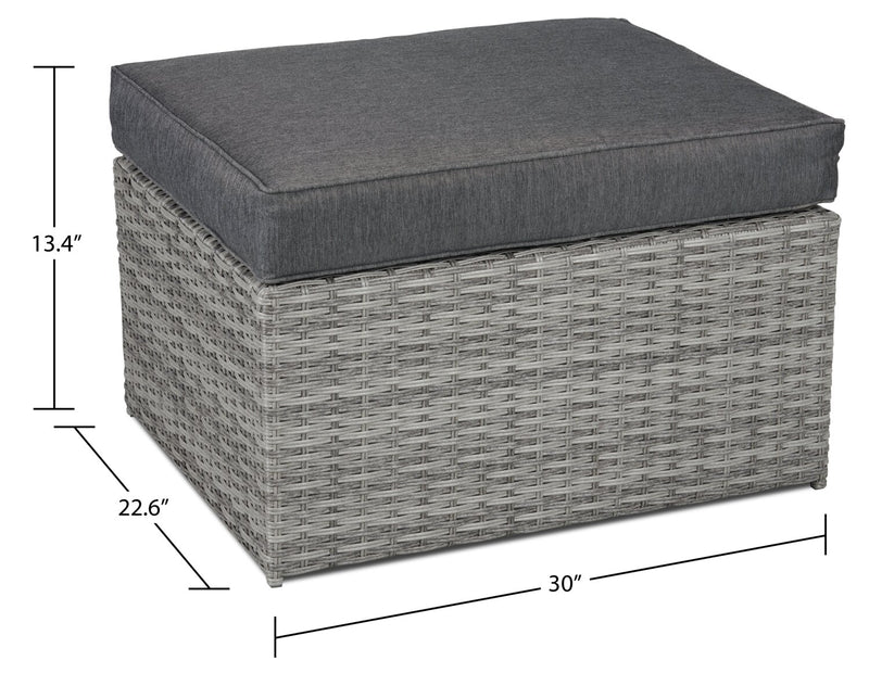 Ensemble de 3 sièges à auvent Cuba pour la terrasse