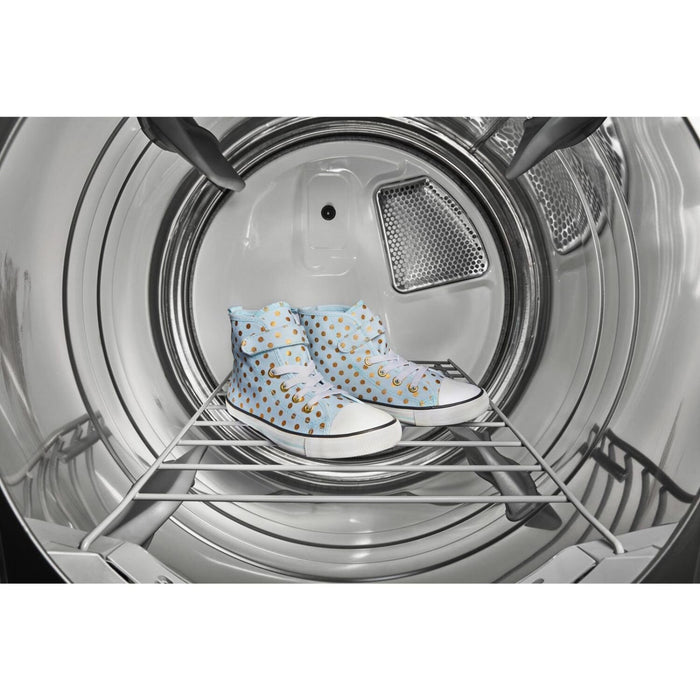 Sécheuse à gaz à la vapeur Whirlpool de 7,4 pi³ - ombre chrome - superposable - WGD8620HC
