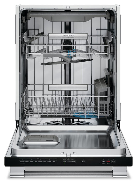 Lave-vaisselle encastré Frigidaire Professional de 24 po et de 47 dBA avec commandes sur le dessus - acier inoxydable Smudge-ProofMC - PDSH4816AF 