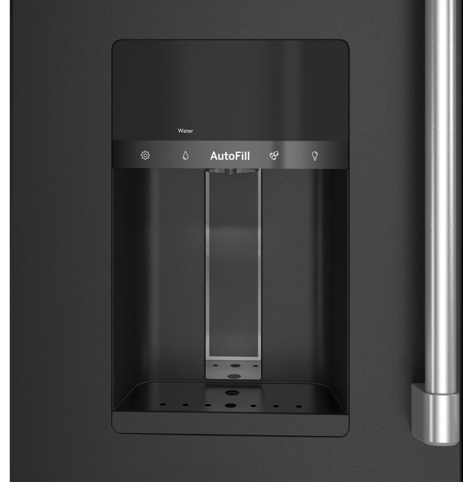 Réfrigérateur Café de 22,3 pi³ et de 36 po à 4 portes - noir mat - CXE22DP3PD1