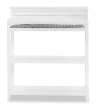  Table à langer Harper pour bébé avec matelas à langer - blanche