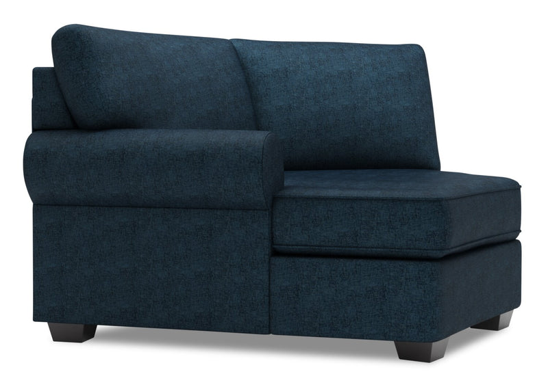 Fauteuil Cuddler de gauche Roll de la collection Sofa Lab - Luxury Indigo