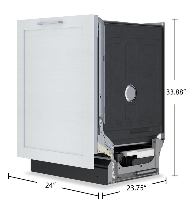 Lave-vaisselle intelligent Bosch de série 300 avec panneau personnalisable, PureDryMD et 3e panier - SHV53CM3N