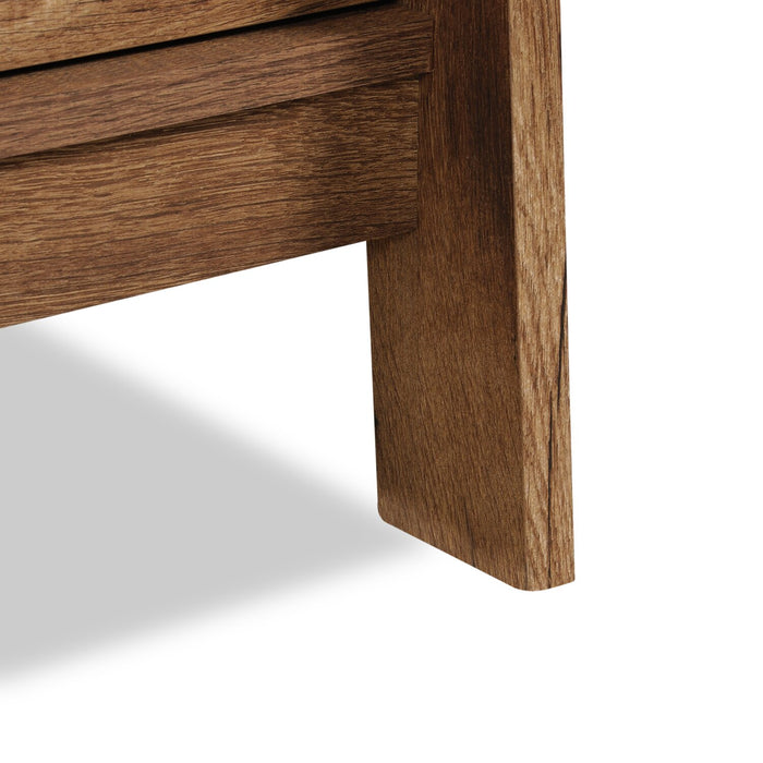  Bureau de direction Kyree de 59,06 po à 4 tiroirs - chêne antique
