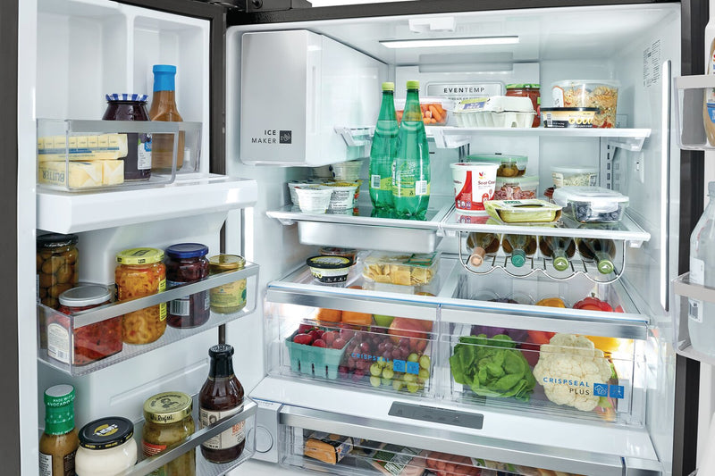 Réfrigérateur Frigidaire Gallery de 27,8 pi³ et de 36 po de profondeur standard à portes françaises - acier inoxydable noir Smudge-ProofMD - GRFS2853AD