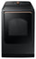 ["Sécheuse électrique Samsung de 7,4 pi³ avec vapeur - acier inoxydable noir - DVE54CG7550VAC"]