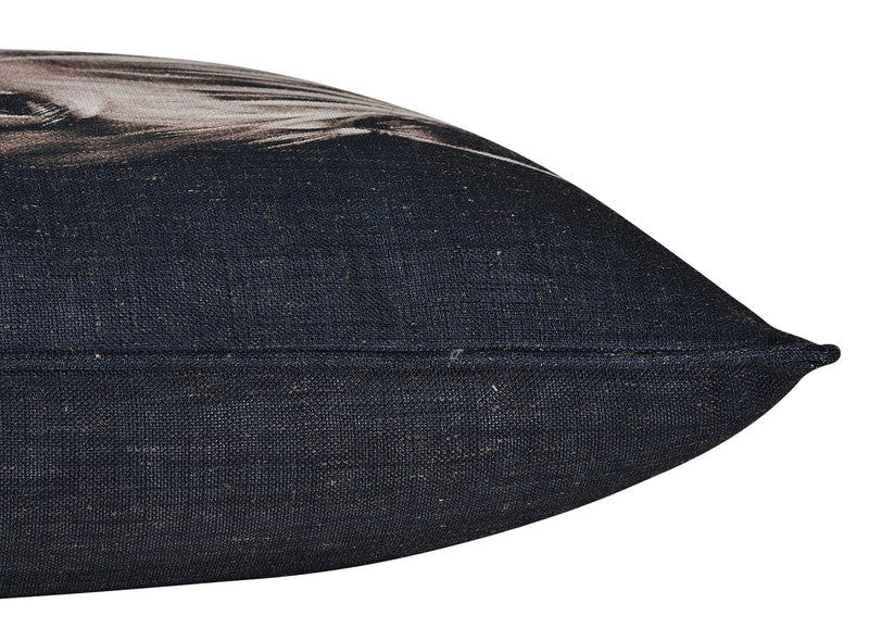 Coussin décoratif cheval mystique - brun