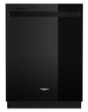 Lave-vaisselle encastré Whirlpool de 24 po et de 50 dBA avec commandes sur le dessus - noir - WDT740SALB