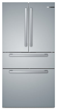  Réfrigérateur Bosch de série 800 de 21 pi3 à portes françaises - B36CL80SNS 