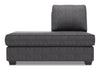 Rallonge pour fauteuil long de gauche Roll de la collection Sofa Lab - Luxury Charcoal