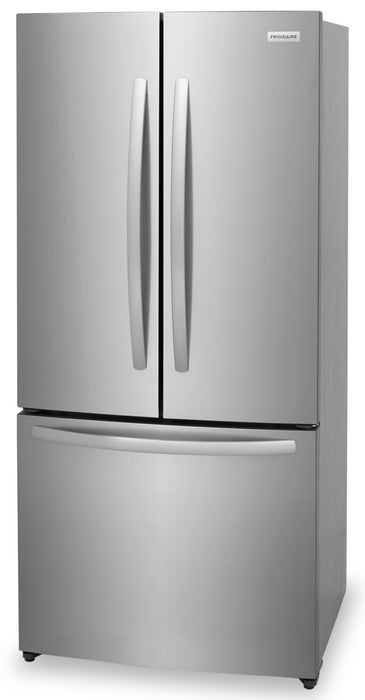 Réfrigérateur Frigidaire de 17,6 pi³ et de 31,3 po de profondeur comptoir à portes françaises - acier brossé - FRFG1723AV