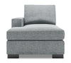Fauteuil long de droite Track de la collection Sofa Lab - Luna Pewter