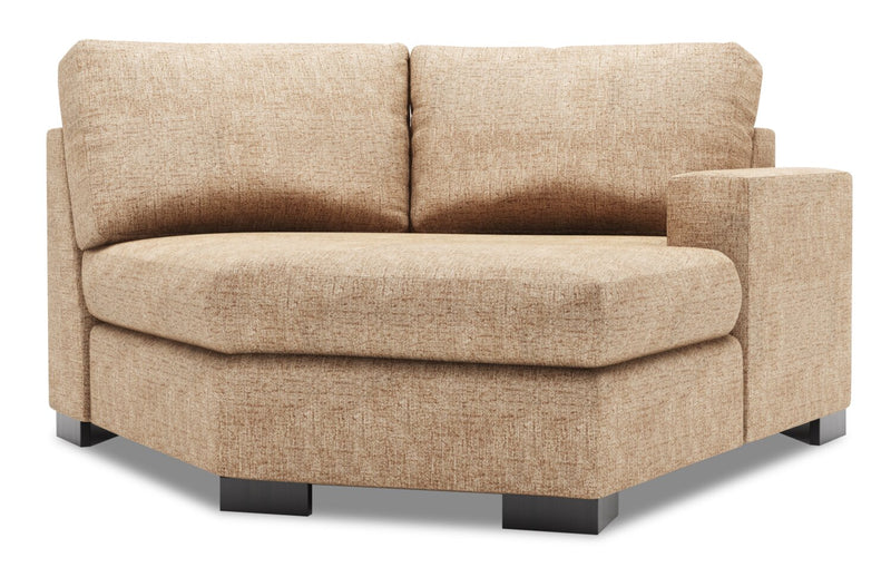 Fauteuil Cuddler de droite Track de la collection Sofa Lab - Luxury Taupe