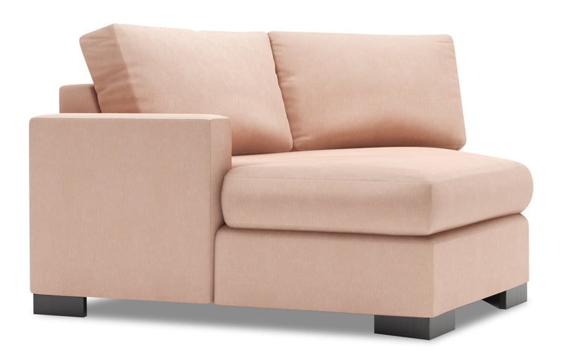 Fauteuil Cuddler de gauche Track de la collection Sofa Lab - Pax Rose