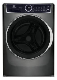  Laveuse à la vapeur haute efficacité Electrolux à chargement frontal de 5,2 pi³ - titane - superposa…