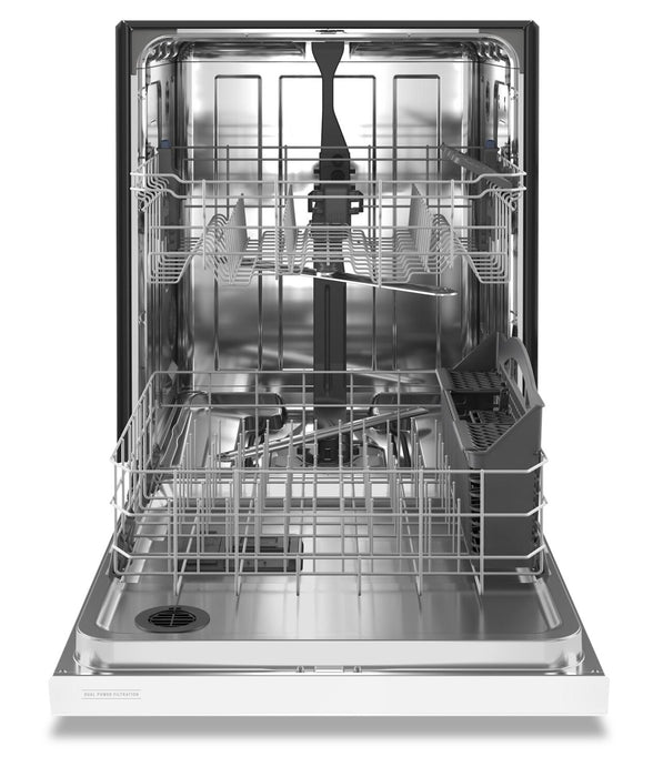 Lave-vaisselle encastré Maytag de 24 po et de 50 dBA avec commandes à l’avant - blanc - MDB4949SKW